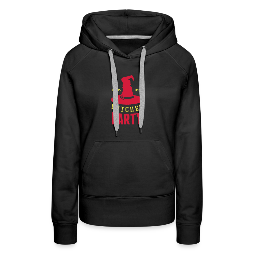 Frauen Premium Hoodie - Schwarz