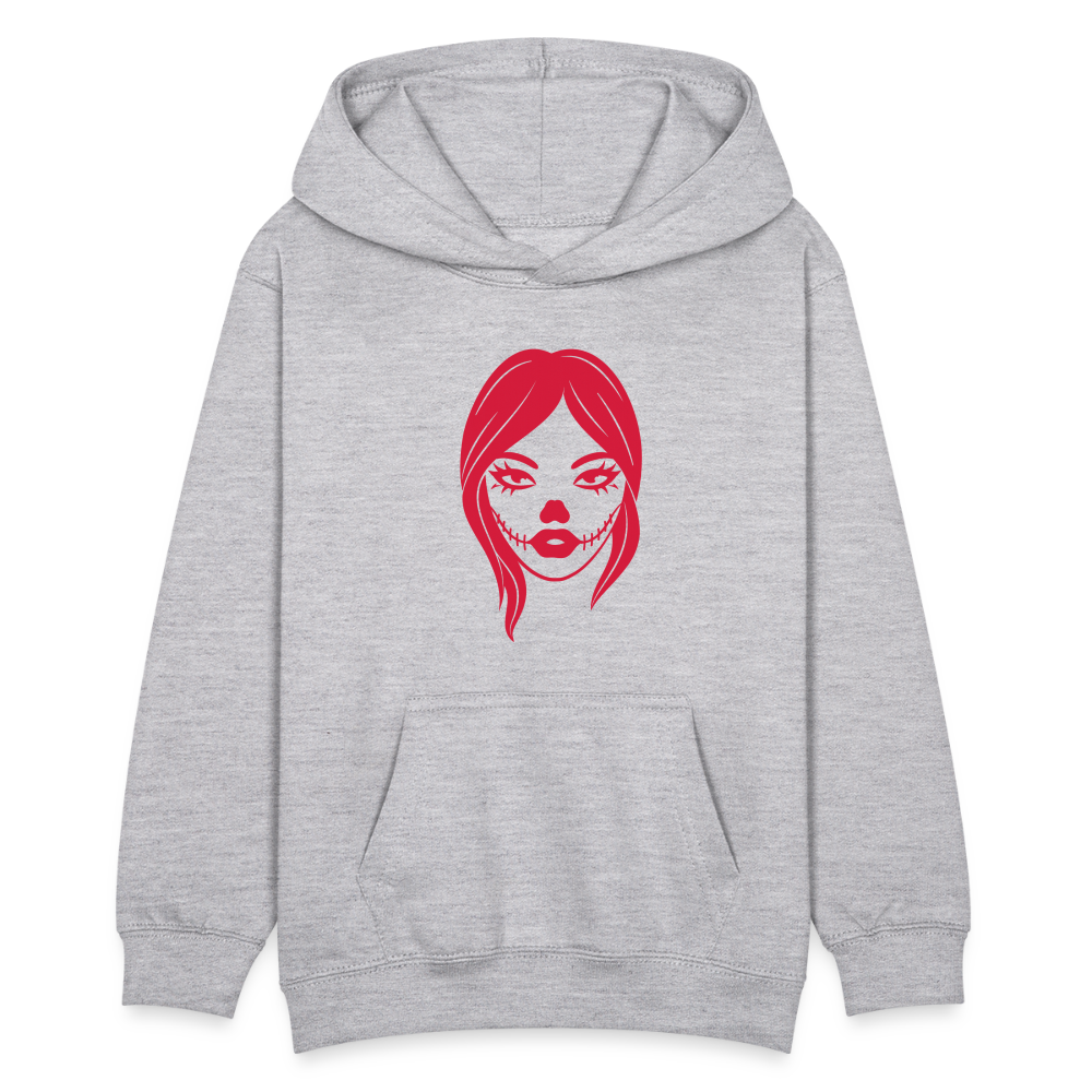 Teenager Hoodie - Hellgrau meliert