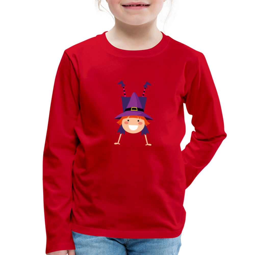 Kinder Premium Langarmshirt - Rot