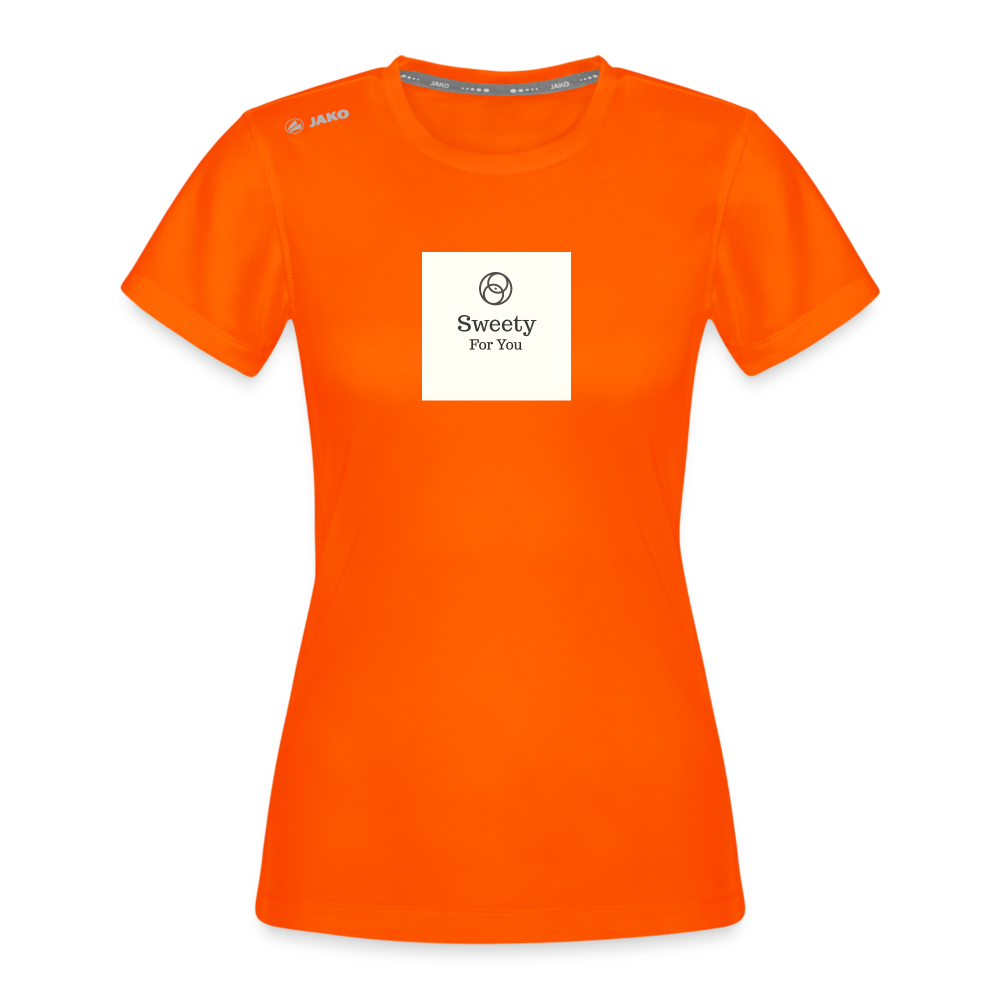 JAKO Frauen T-Shirt Run 2.0 - Neonorange