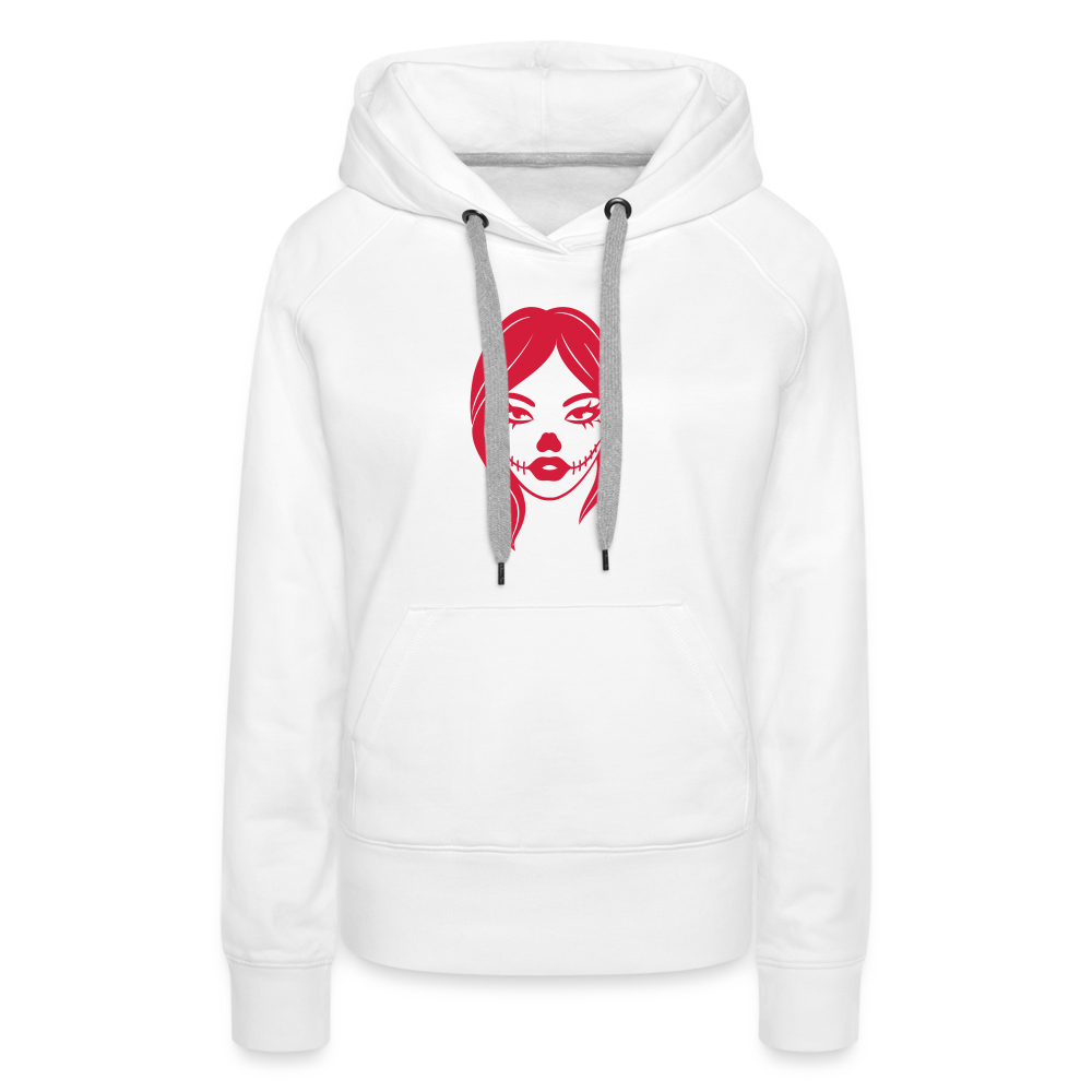 Frauen Premium Hoodie - Weiß