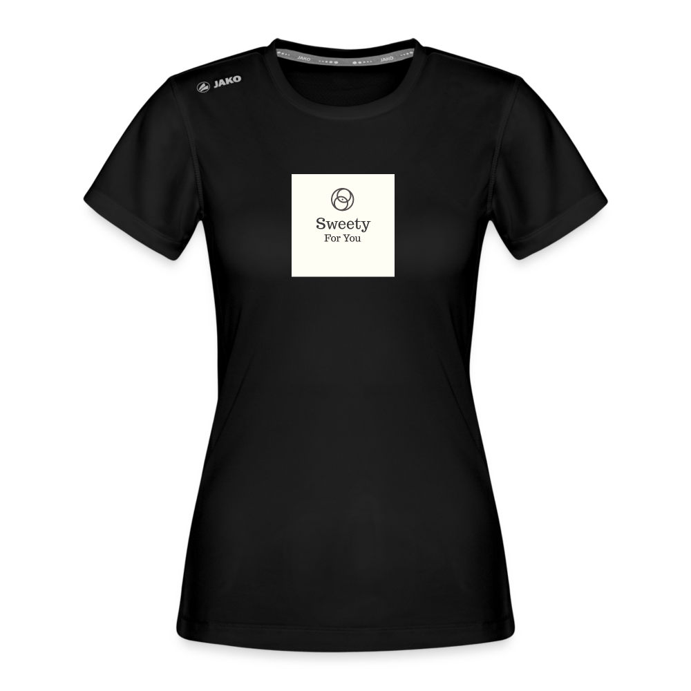 JAKO Frauen T-Shirt Run 2.0 - Schwarz