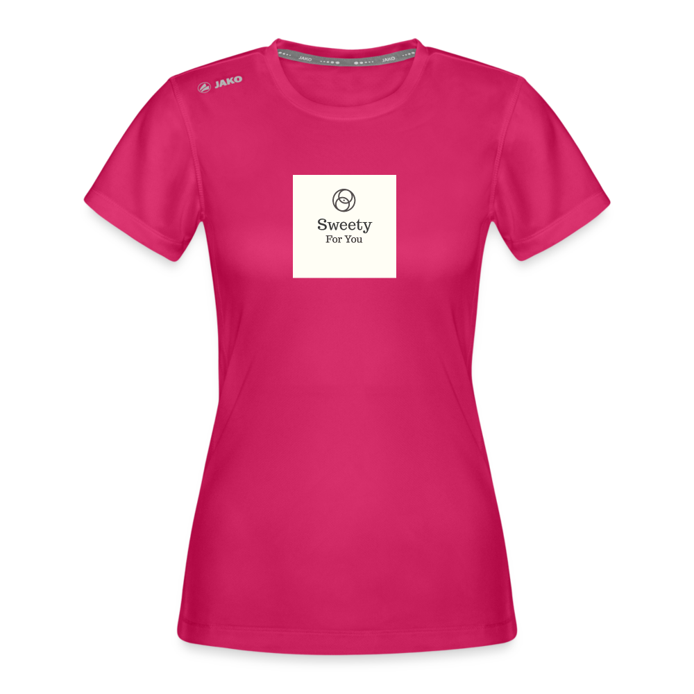 JAKO Frauen T-Shirt Run 2.0 - dunkles Pink