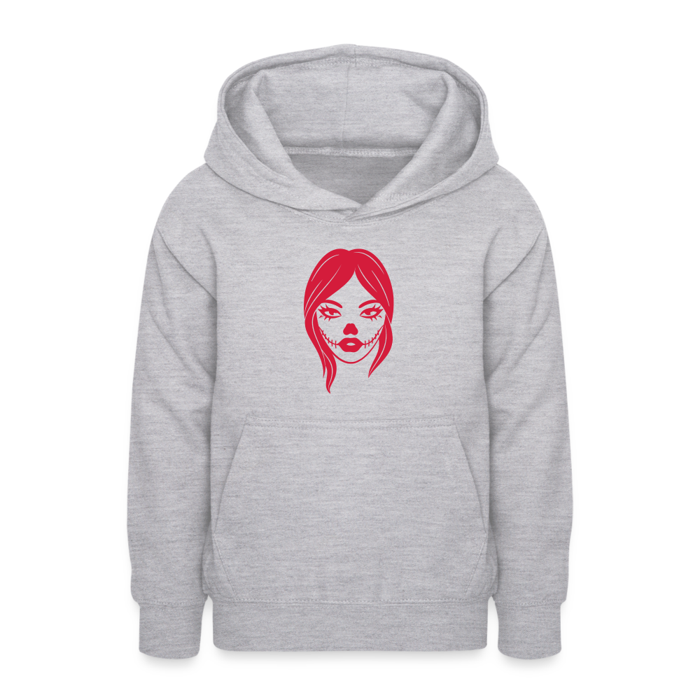 Teenager Hoodie - Hellgrau meliert