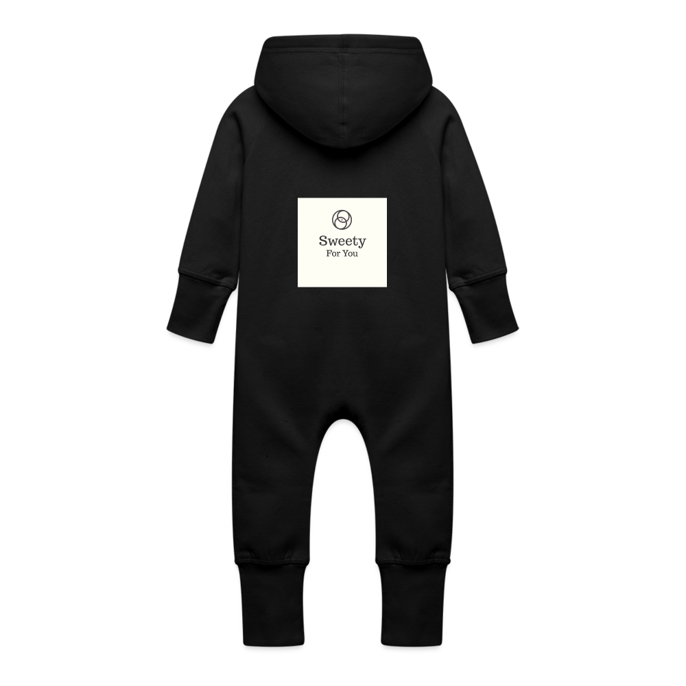 Baby Bio Overall mit Kapuze - Schwarz