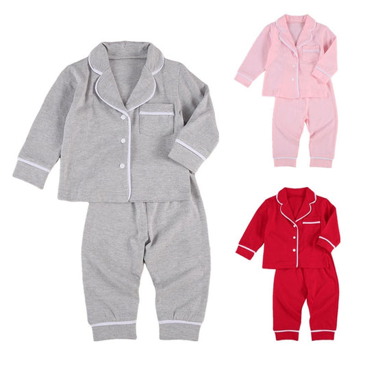 Kinder Pyjama Unisex aus Baumwolle