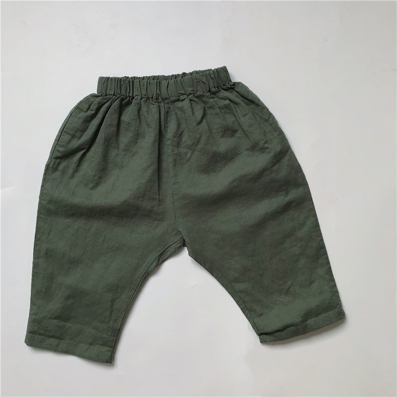 Karottenhose Kinder Baumwolle