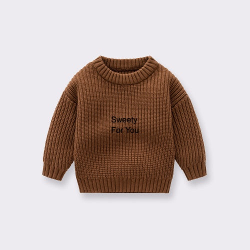 Kinder Pullover aus Baumwolle