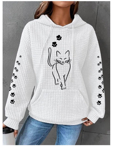 Damen Sweatshirt für Katzen Liebhaberinnen