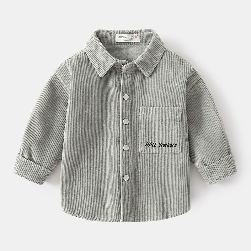 Boys' Cotton Long Sleeved Shirt