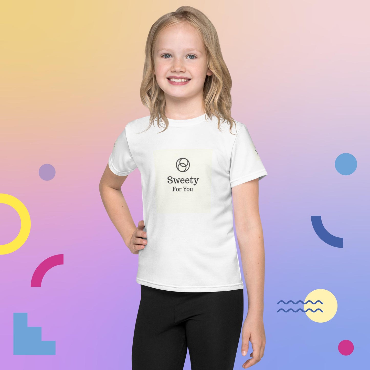 T-Shirt mit Rundhalsausschnitt für Kinder