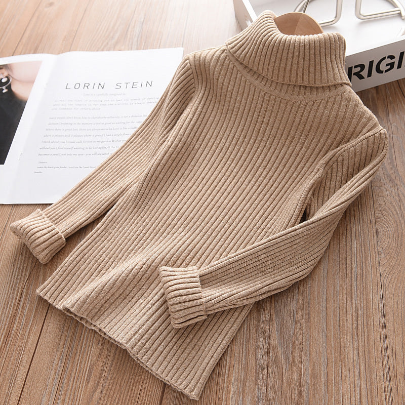 Mädchen Rollkragen Pullover